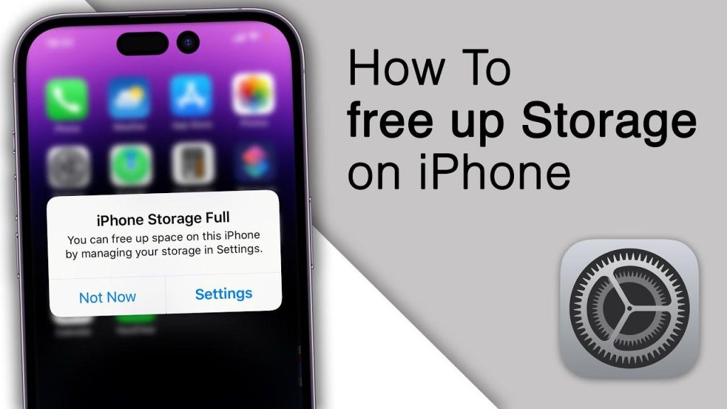 how to fix iphone storage