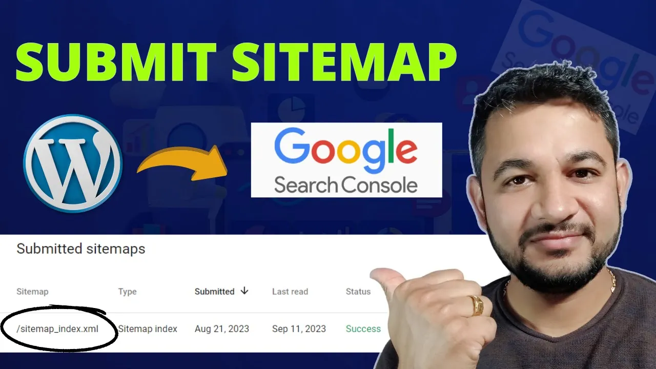 Sitemap in Google Search Console