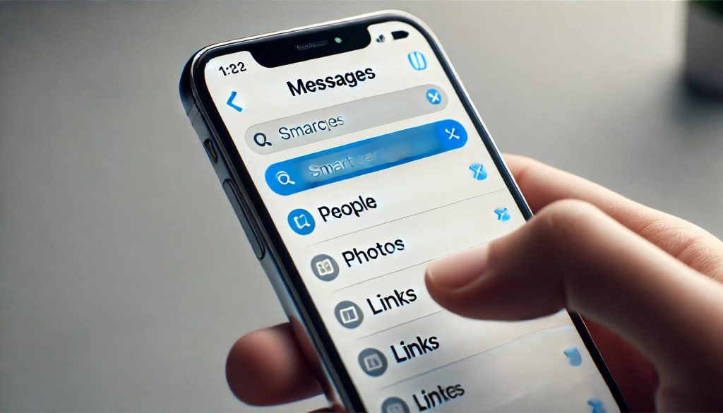 How to Use Smart Search Filters in iPhone Messages