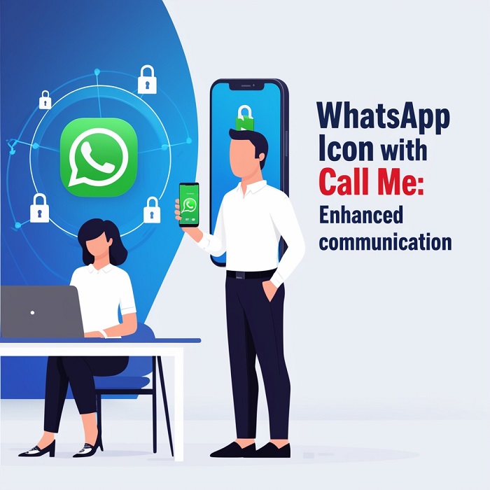 WhatsApp Icon with Call Me